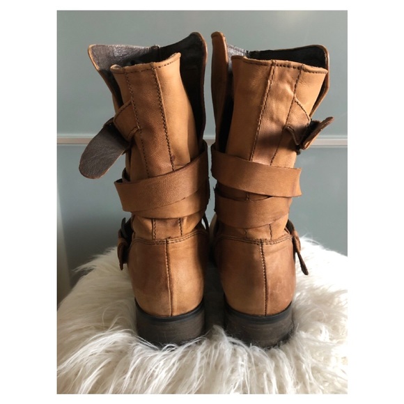 Steve Madden Tan Brown Booties - Picture 3 of 10